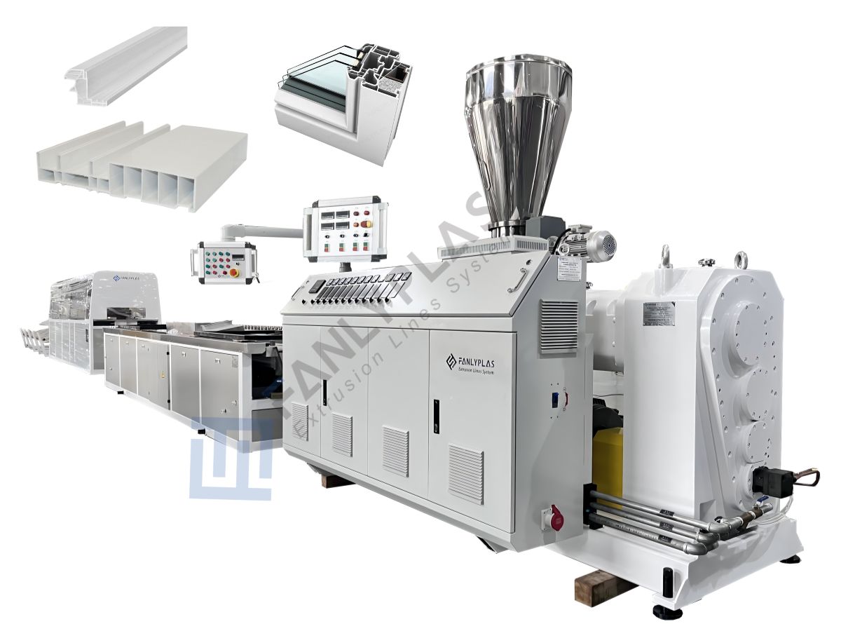 upvc profile extrusion line 2571