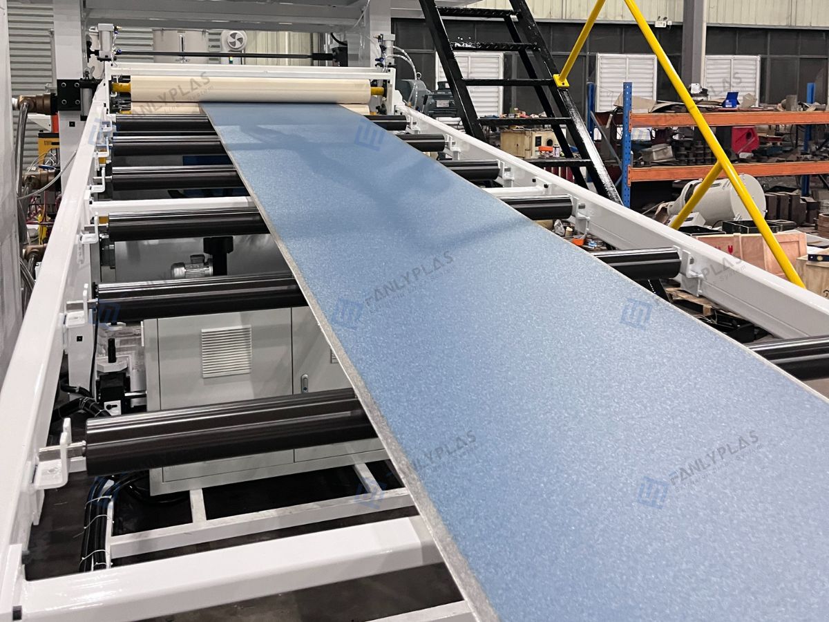 abs pc luggage production line three cooling bracket fanlyplas 1