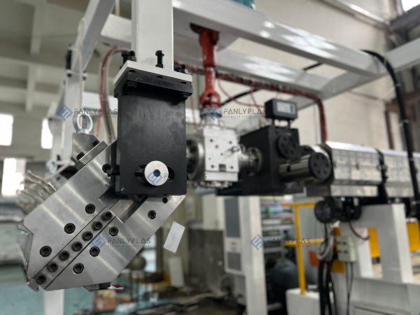 gpps sheet extrusion line die head fanlyplas 11