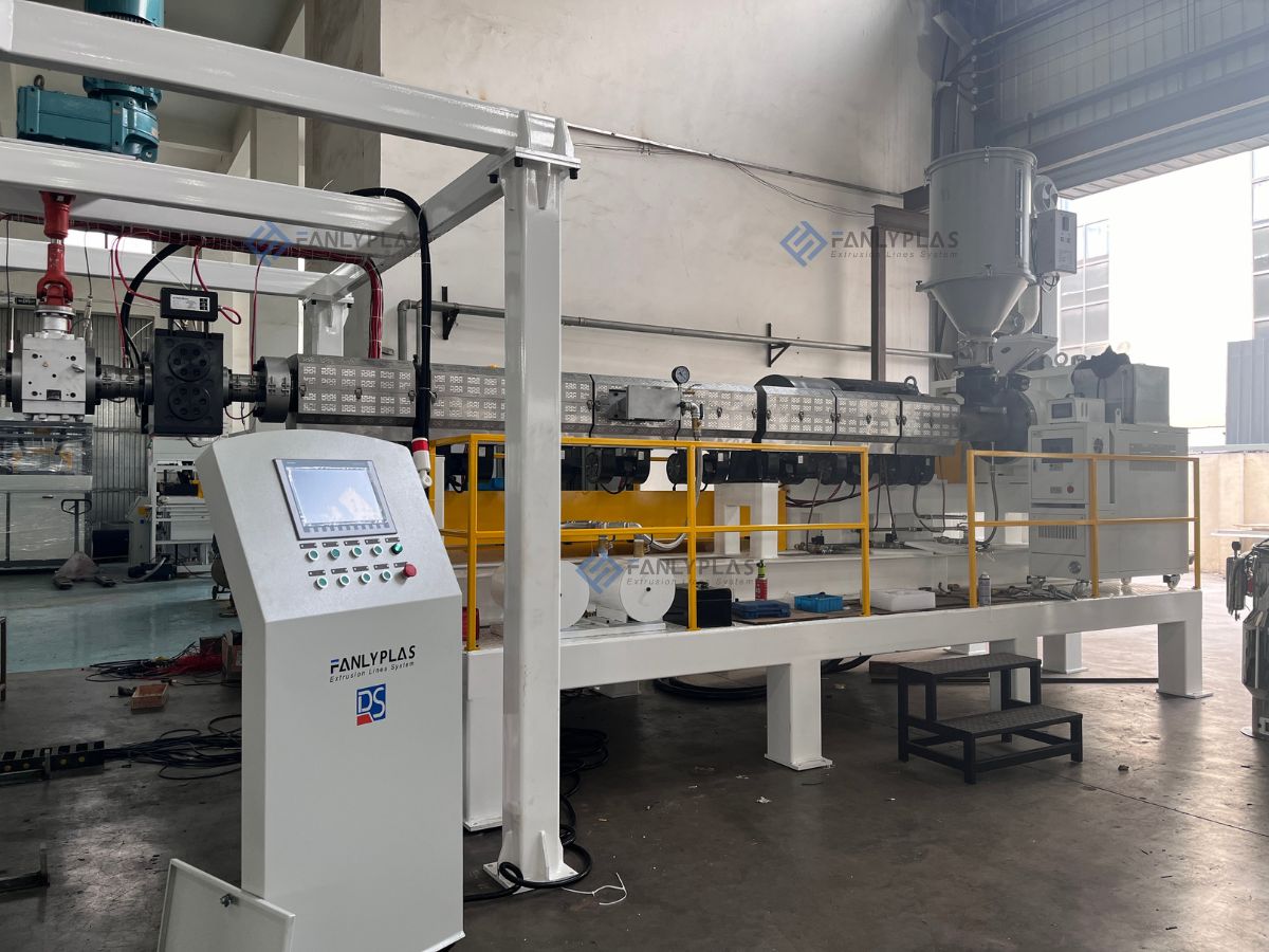 gpps sheet extrusion line fanlyplas 2024112411