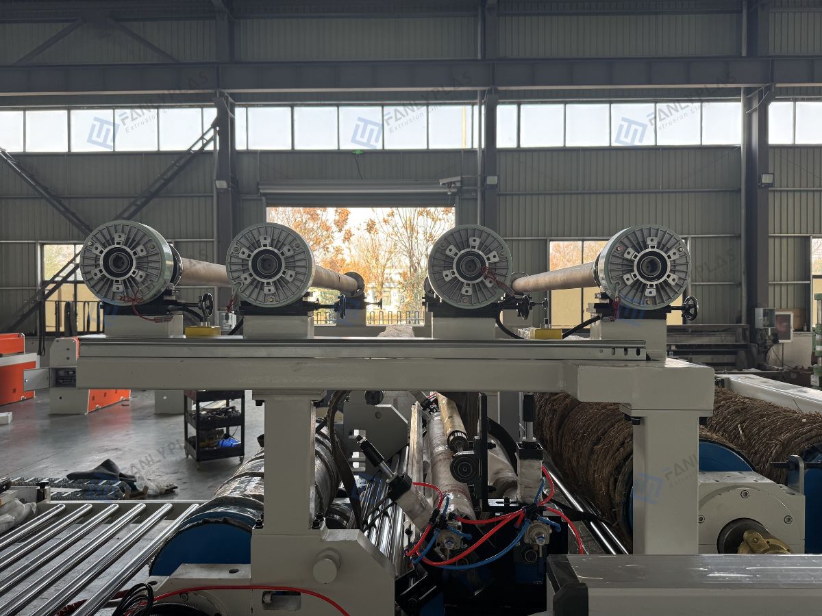 lvt flooring production line film laminating device fanlyplas 1