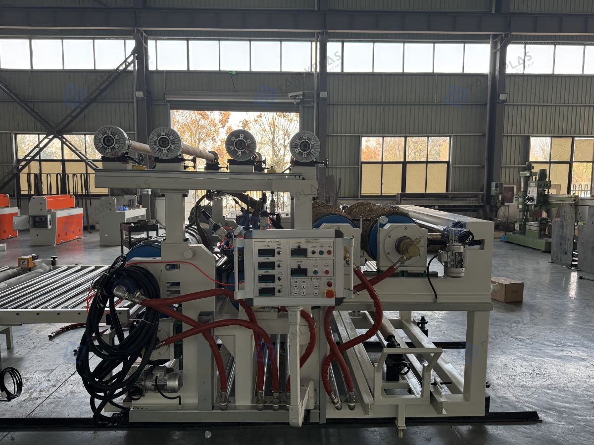 lvt flooring production line five roll calender fanlyplas 1