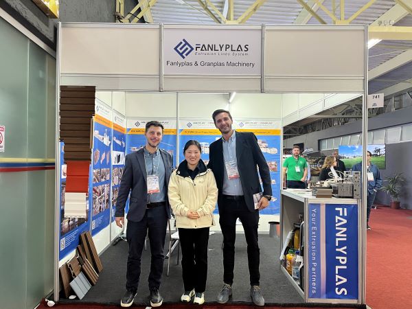 on site photos of the interplast 2024 fanlyplas booth 71