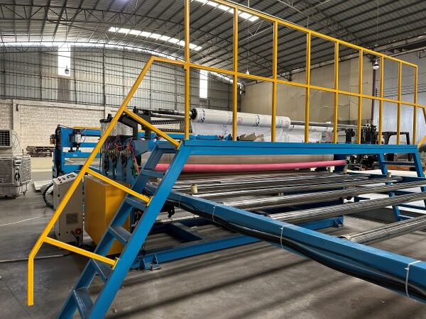 pe pp sheet extrusion line hual off fanlyplas 1