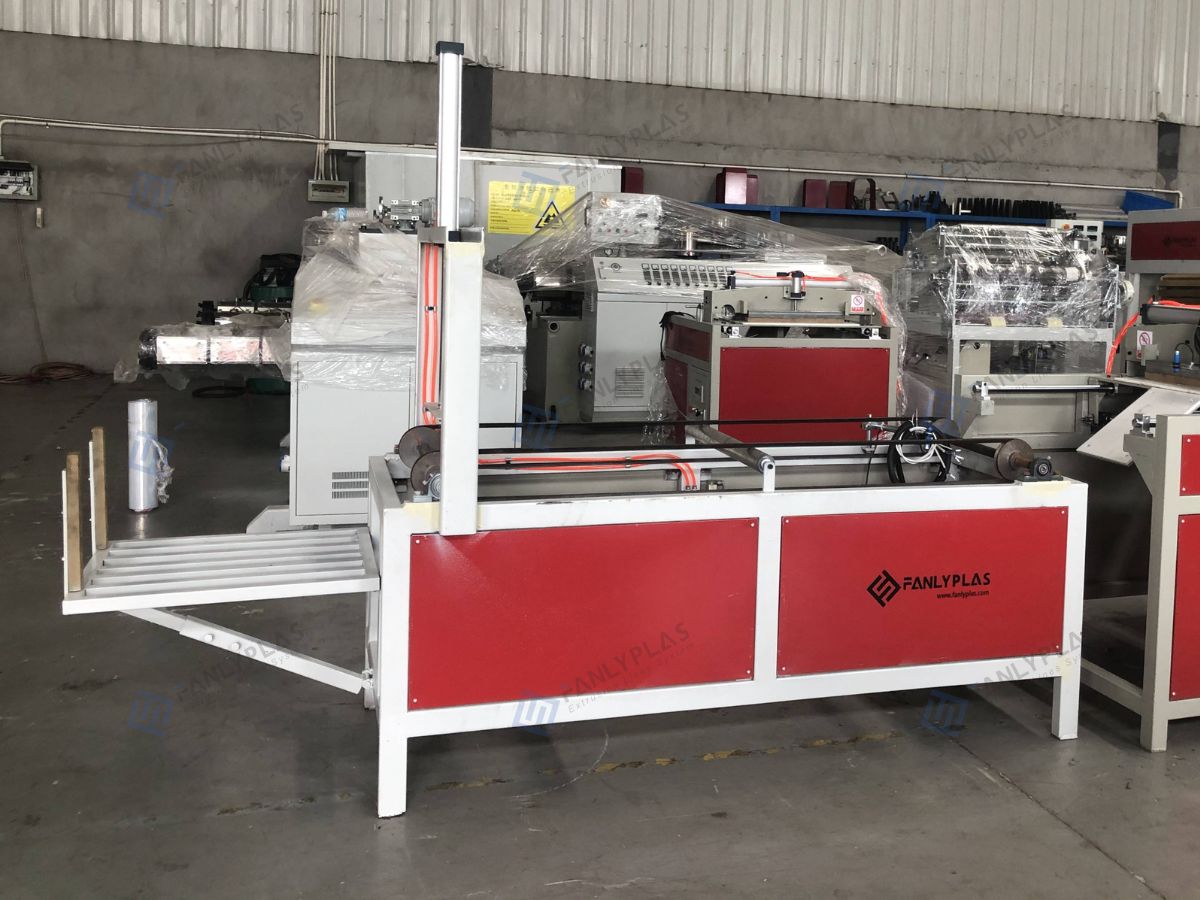 pvc ceiling panel extrusion line automatic stacker fanlyplas 11