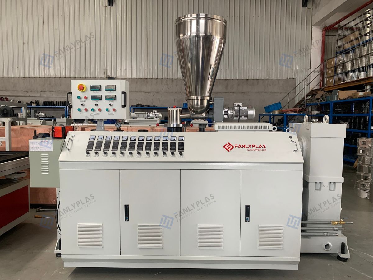 pvc ceiling panel extrusion line fanlyplas 1214121