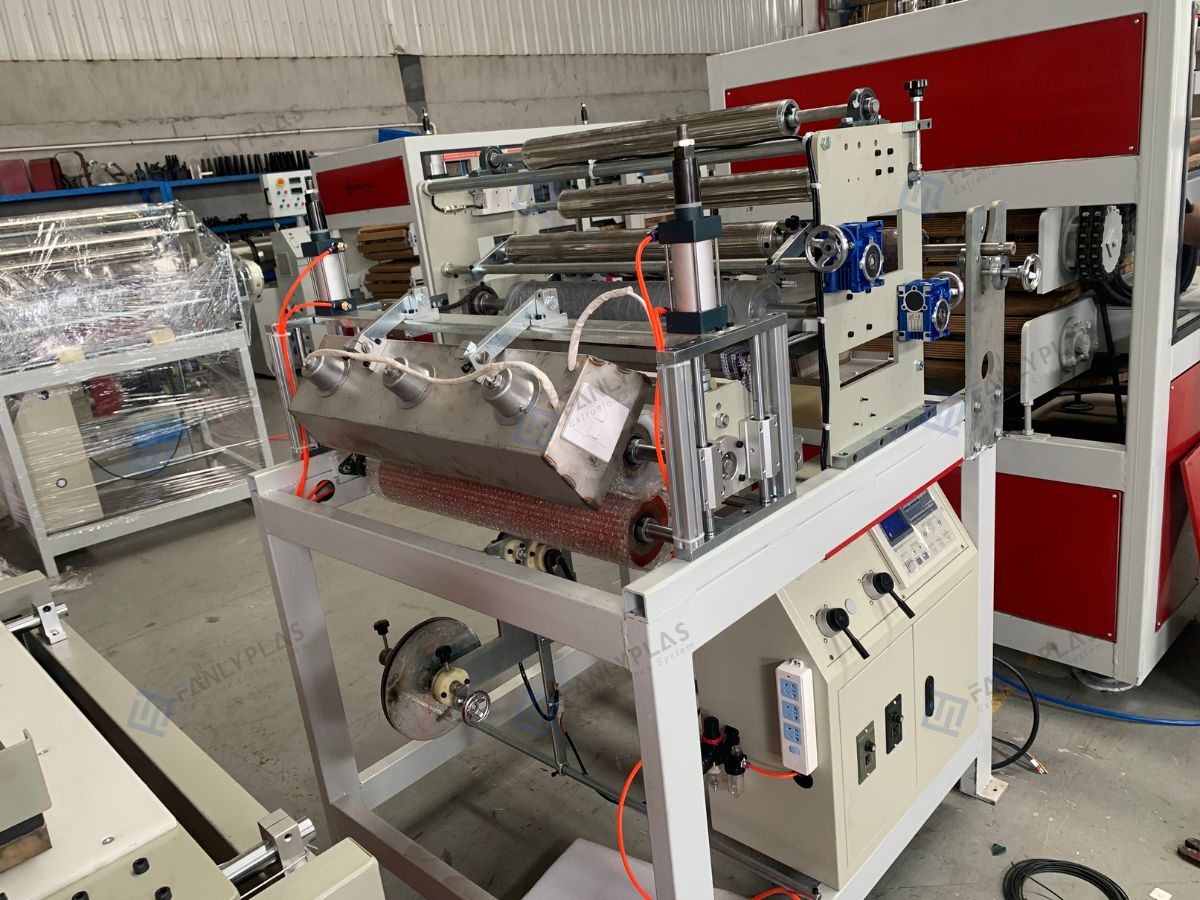 pvc ceiling panel extrusion line film laminatinghot stamping machine 1fanlyplas 1
