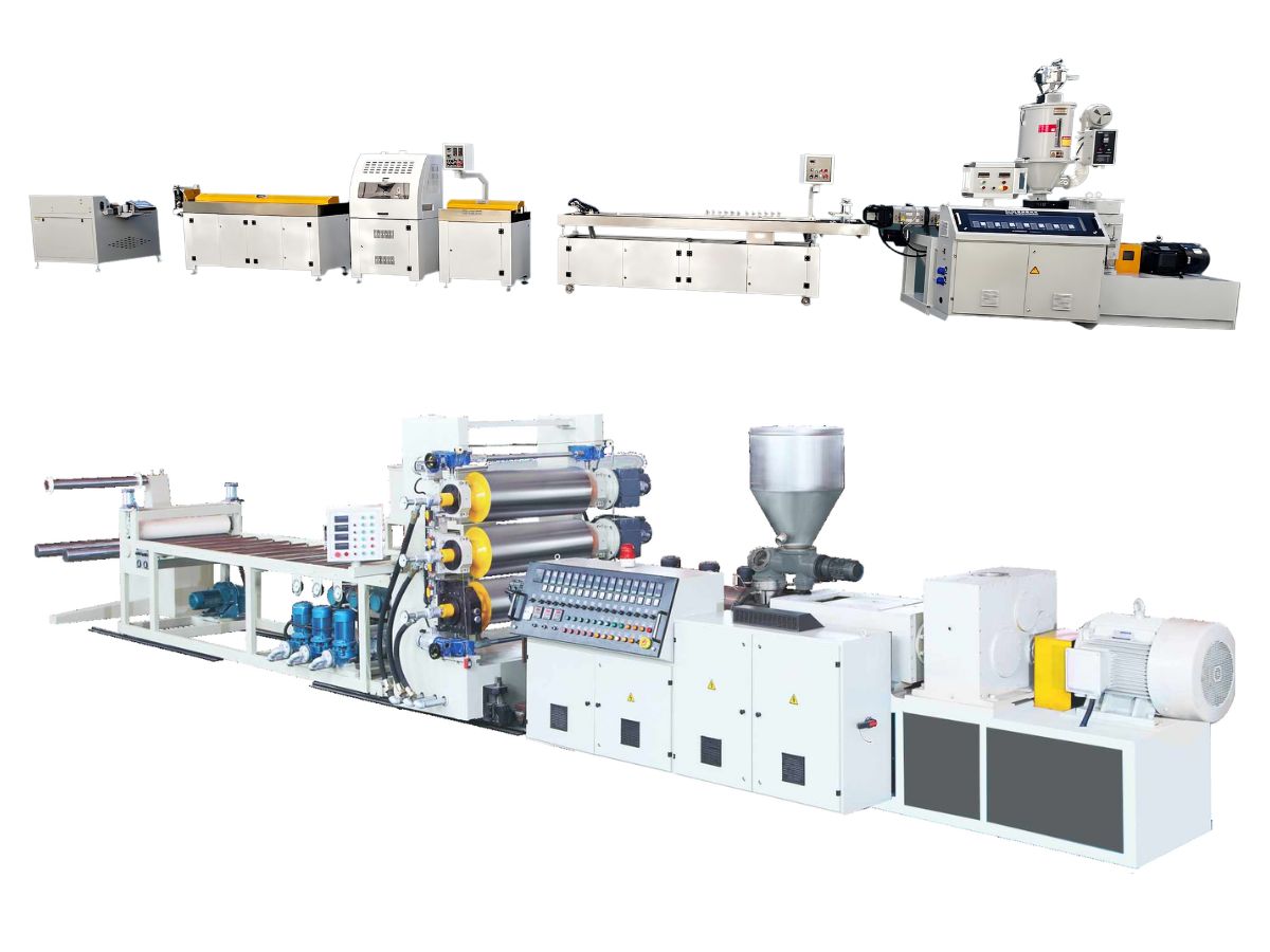 pvc edge banding extrusion line fanlyplas 202411291
