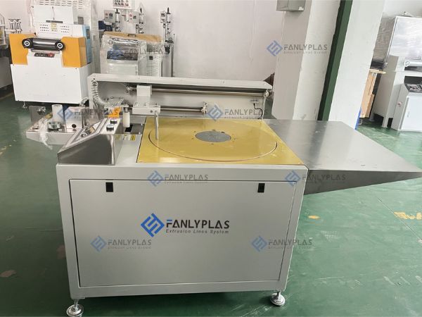 pvc edge banding strip extrusion line automatic winder fanlyplas 1