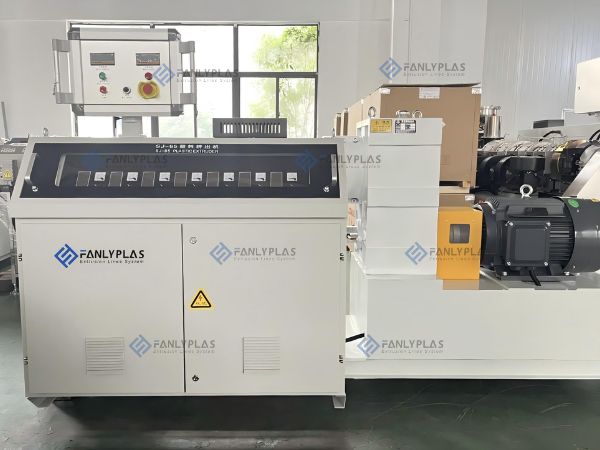 pvc edge banding strip extrusion line extruder fanlyplas 1