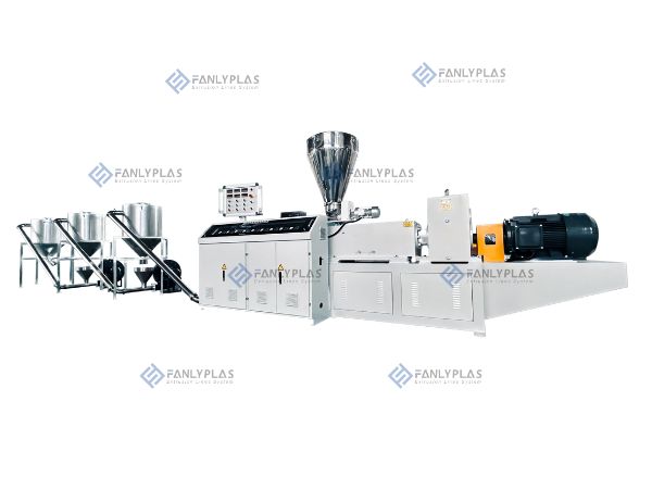 pvc edge banding strip extrusion line granulation production line fanlyplas 1
