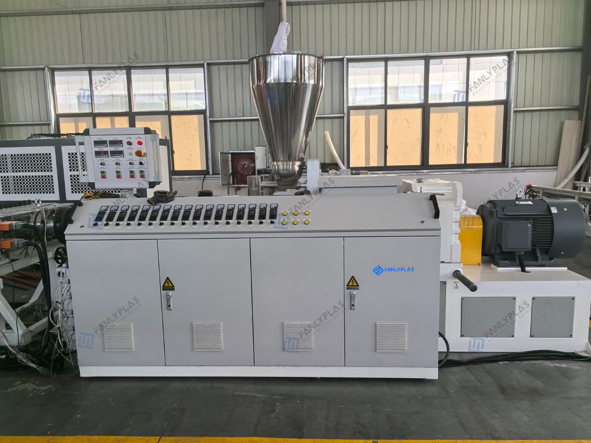 pvc foam board production line extruder fanlyplas 25819
