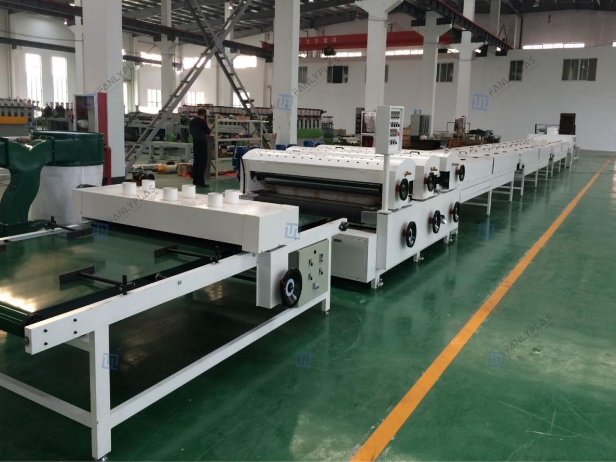 pvc marble sheet uv coating machine 1