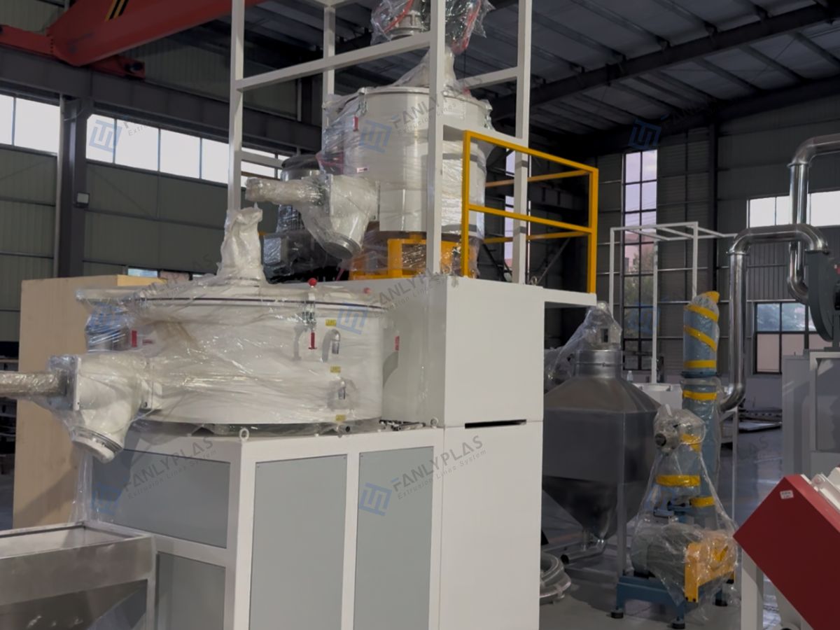 pvc siding soffit panel production line fanlyplas mixer 1