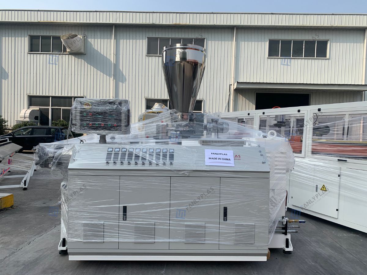 pvcwpc door frame extrusion line fanlyplas 2542421