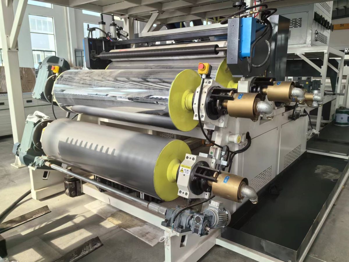 spc flooring production line five roll calender fanlyplas 1