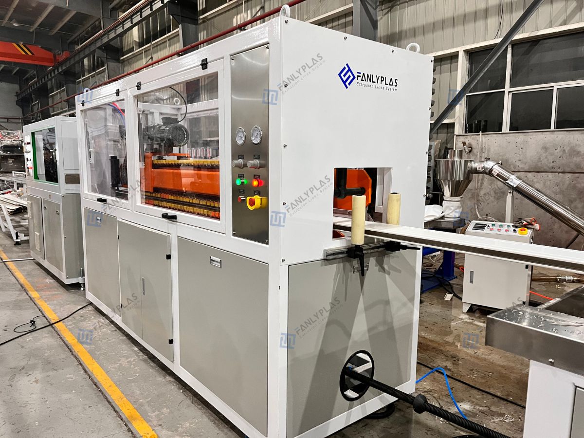 upvc profile extrusion line haul off machine fanlyplas 25819
