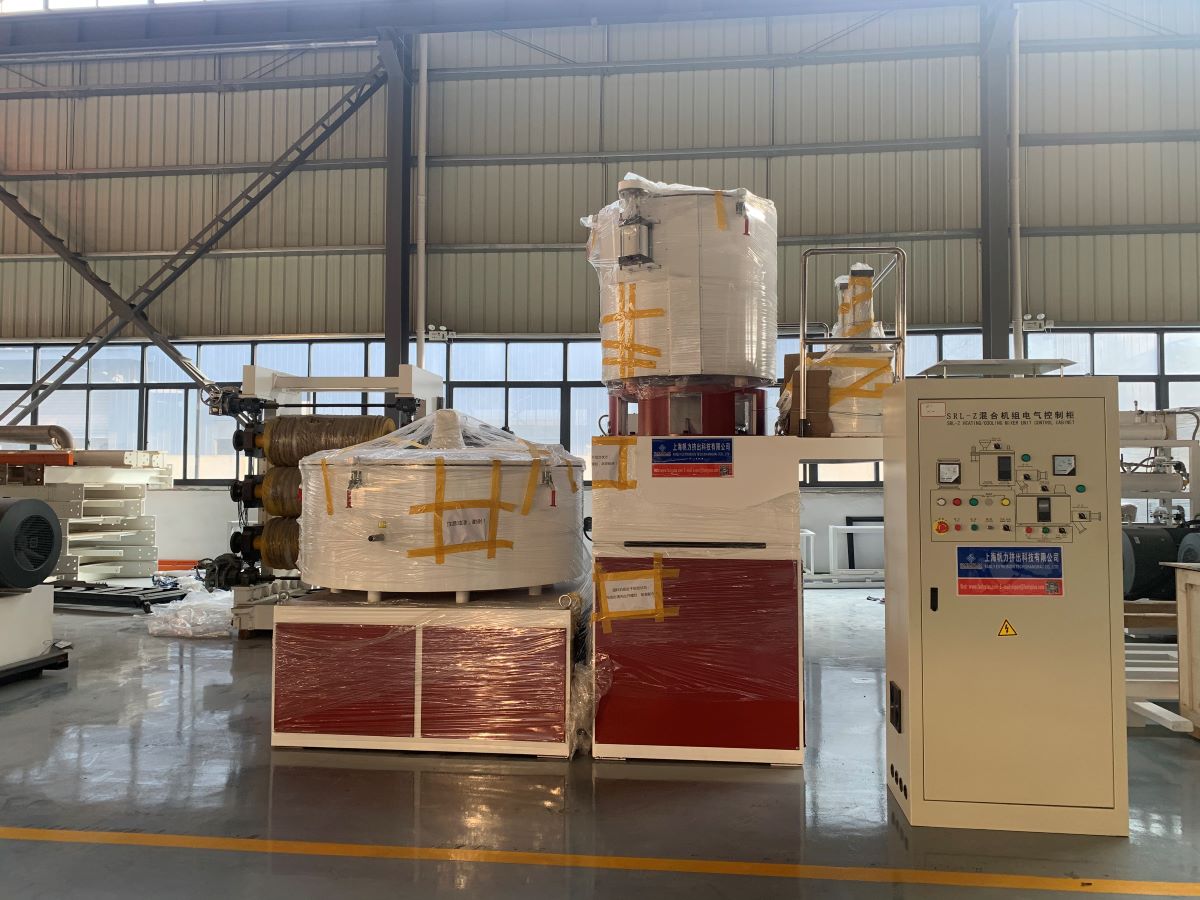 lvt flooring production line mixer fanlyplas 1