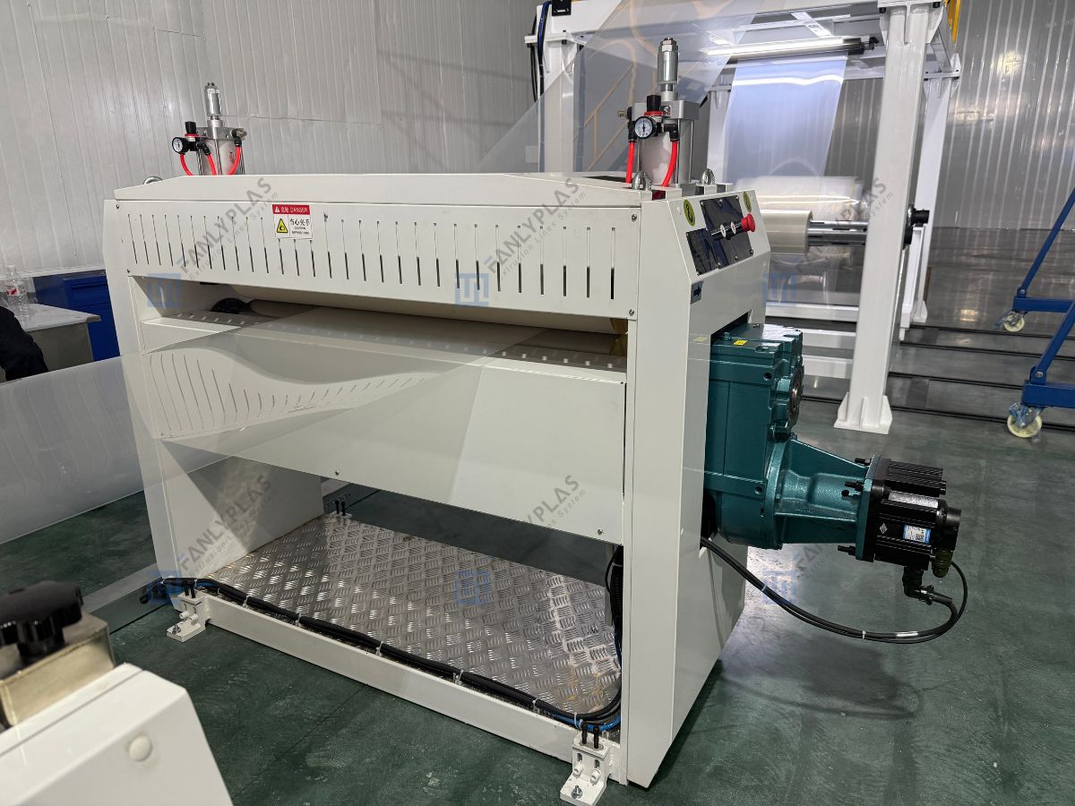 puller pp sheet extrusion line fanlyplas 25941